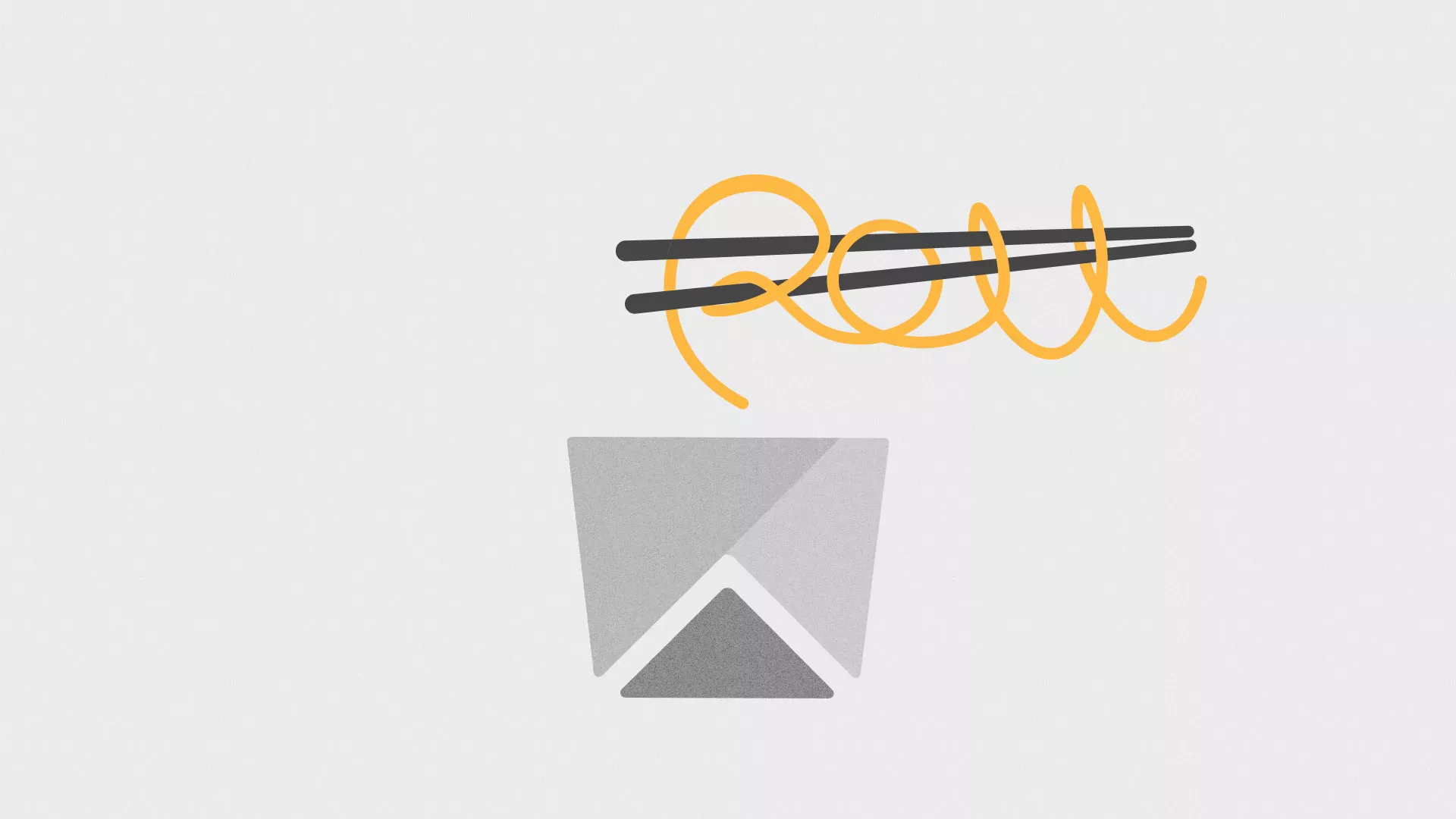 Оформление меню суши-бара «Roll Wok Club» в Томмоте